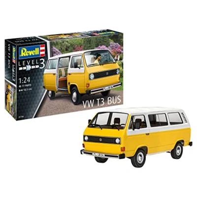 Afbeelding van Revell 07706 VW T3 Bus Auto (bouwpakket) 1:25