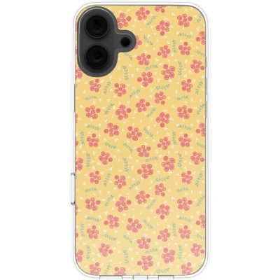 Afbeelding van imoshion Design hoesje voor de Apple iPhone 16 Sunny Yellow Petite Flowers