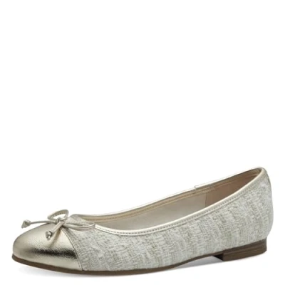 Afbeelding van Marco Tozzi Dames Ballerina 2 22118 44 456 F breedte Maat: 39 EU