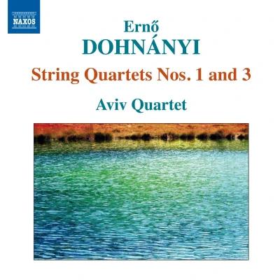 Afbeelding van Aviv Quartet Dohnányi: String Quartets Nos. 1 &amp; 3 (CD)