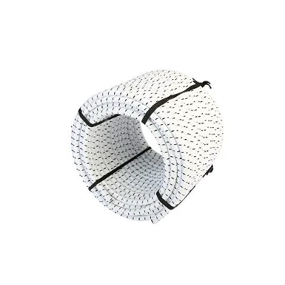 Afbeelding van MAGMA Rol elastisch touw, diameter 8 mm watersport, survival, zeilen, boot, camping, zeil voor binnen en buiten: wandelen, bivak, tuin (50, wit)
