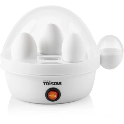 Afbeelding van Tristar Eierkoker EK 3074 Geschikt voor 7 eieren Inclusief maatbeker Eierprikker 350W Wit