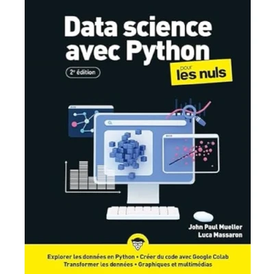 Afbeelding van DATA SCIENCE AVEC PYTHON POUR LES NULS