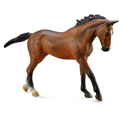 Image de Figurine cheval : deluxe 1:12 jument pur sang bai figurines collecta