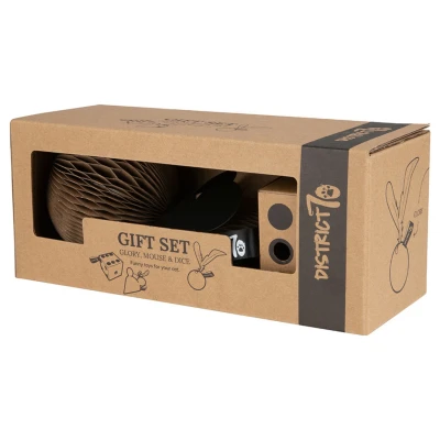Afbeelding van District 70 Gift Set Kattenspeelgoed 9.5x22x8.5 cm Bruin 3 stuks