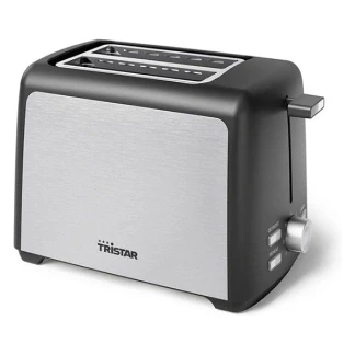Afbeelding van Tristar BR 1058 Broodrooster Black Silver Zwart Keukenapparaten