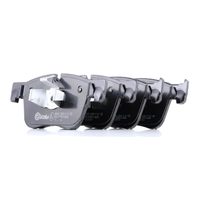 Afbeelding van BREMBO P 61 135 Remblokkenset Geschikt voor slijtage waarschuwingscontact Met plunjerclip Zonder toebehoren PEUGEOT: Rifter MPV, 3008 II Off Road