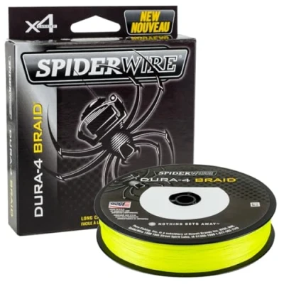 Afbeelding van SpiderWire Dura 4 Vislijn, Superline, roofvissen, snoek, baars, snoekbaars, forel, uniseks, geel, 0,3 mm, 29 kg, 28,6 137,6 m