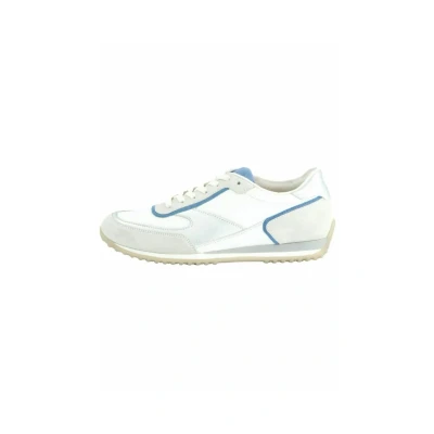 Afbeelding van Paul Green Sneakers laag, Dames, Maat: 36, S suede m calf milk white Veloursleer