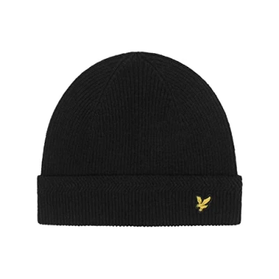 Afbeelding van Lyle &amp; Scott Muts Wol Zwart Heren Suitable Herenkleding