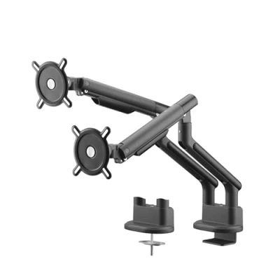 Afbeelding van One For All DM7210 Design line universele dubbele monitorarm 2 monitoren VESA 100 x grijs
