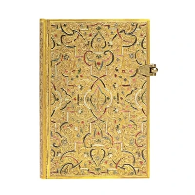 Image de PAPERBLK CARNET MARQUETERIE OR MINI LGN