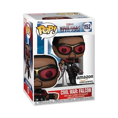 Afbeelding van Funko Pop! Captain America: Civil War Falcon US Exclusive Build A Scene