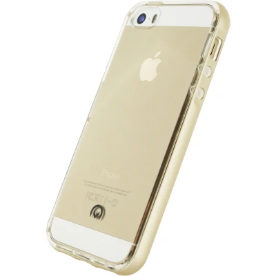 Afbeelding van Mobilize Gelly+ Case Apple iPhone 5/5S/SE Clear/Champagne