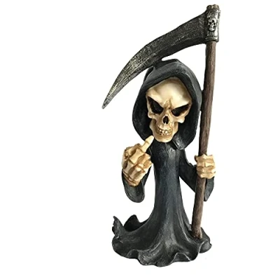 Afbeelding van Nemesis Now Magere Hein figuur Zwart