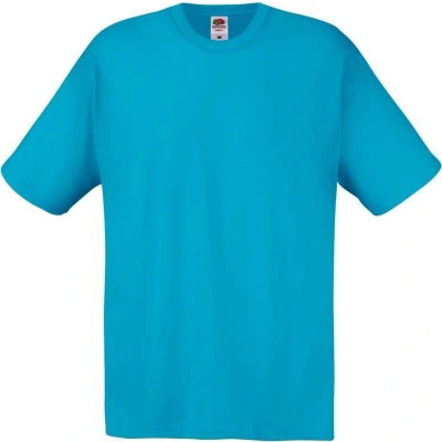 Afbeelding van Fruit of the Loom T shirt, Blauwe Azure