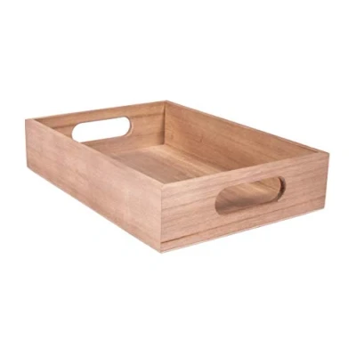 Afbeelding van Rayher klein houten dienblad, 24 x 17 5 cm, met handgrepen, FSC gecertificeerd, populier, natuur, decoratief 62958505