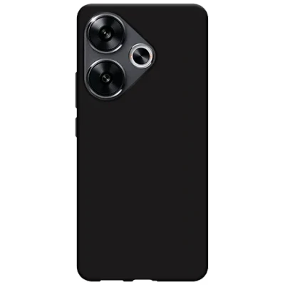 Image de Just in Case Soft Design Xiaomi Poco F6 Back Cover Noir