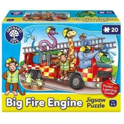 Afbeelding van Puzzel Orchard Big fire Engine (FR)