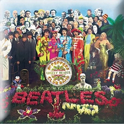Afbeelding van The Beatles Sgt Pepper Album Pin Multicolours