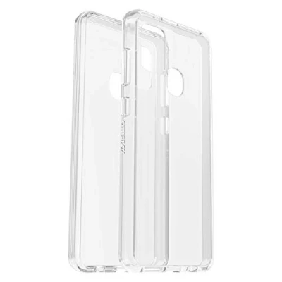 Afbeelding van OtterBox Sleek Series hoesje voor Galaxy A21s, schokbestendig, valbestendig, ultradun, beschermende, getest volgens militaire standaard, Transparant, Geen Retailverpakking
