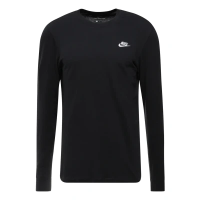 Afbeelding van Nike Sportswear CLUB TEE Longsleeve, Heren, Maat: XS, Black