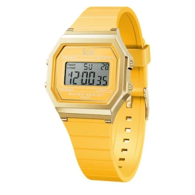 Afbeelding van Ice Watch Retro Digitaal horloge, Dames, Maat: One Size, Light pineapple