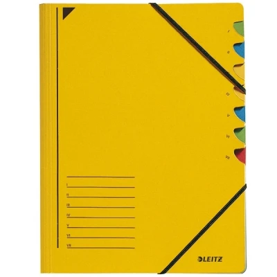 Image de Classeur trieur, format a4, 7 compartiments, jaune leitz 39070015