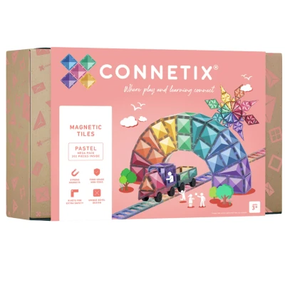 Afbeelding van Connetix magnetische tegels pastel mega 202st