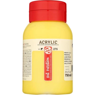 Afbeelding van Talens Art Creation Acrylverf Flacon Van 750 Ml, Primairgeel