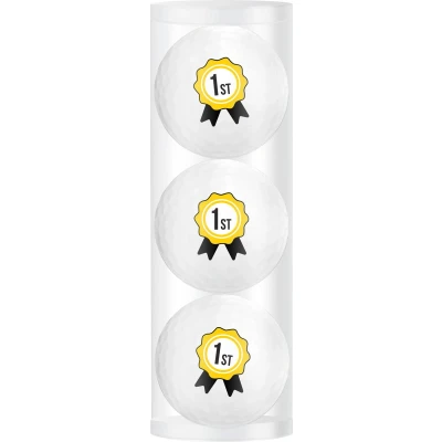 Afbeelding van Golfballen Gift Set 1e Prijs 3 Ballen