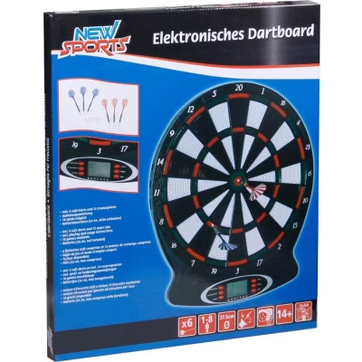 Afbeelding van NSP elektronisch dartbord, 18 spelsoorten 0072110901
