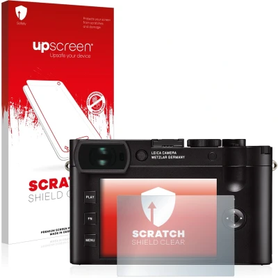Afbeelding van upscreen Screenprotector voor Leica Q2 Folie Beschermfolie transparant
