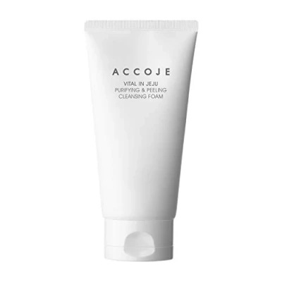 Afbeelding van Accoje Vital in Jeju Purifying &amp; Peeling Cleansing Foam 150 ml