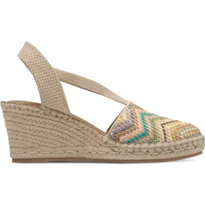 Afbeelding van Tamaris Core Dames Espadrilles MULTICOLOR Maat 37