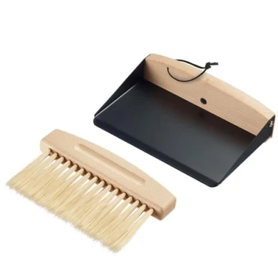 Afbeelding van Westmark Tafelveegset praktische set met handborstel en schep voor het verwijderen van kruimels de eettafel, duurzaam compact, 154 x 110 40 mm