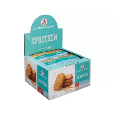 Afbeelding van De Molen Spritsen, Individueel Verpakt, 38 G Koekjes