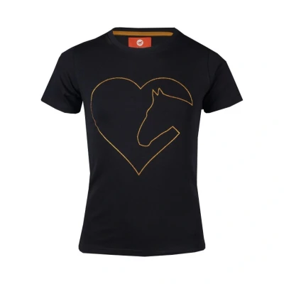 Image de Red Horse T Shirt Toppie Enfants noir/Rose EU 128