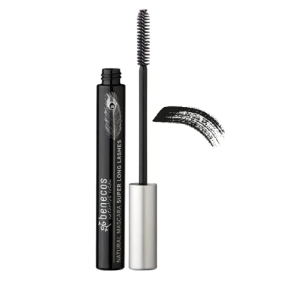 Afbeelding van Benecos Mascara Carbon Zwart 8 ml
