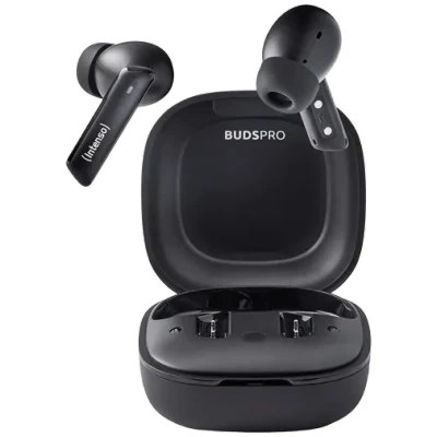 Afbeelding van (Intenso) Buds PRO T500HAE Bluetooth in ear headphones met actieve ruisonderdrukking (ANC) zwart (3720500)