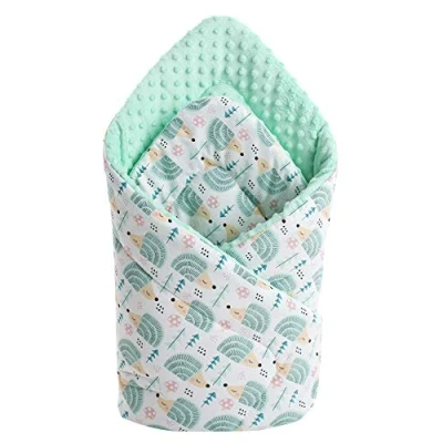 Afbeelding van Medi Partners Minky Hoofdkussen, 100% katoen, 75 x cm, dubbelzijdig, zacht, het hele jaar door, multifunctioneel, hypoallergeen, voor baby&#039;s (dieren boho met beige minky)