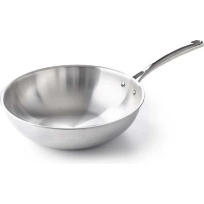 Afbeelding van BK Wokpan Superior Tri Ply ø 30 cm / 4.7 Liter Zonder anti aanbaklaag