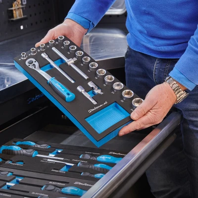 Afbeelding van Dopsleutelset 3/8&quot; opname 20 delig in &quot;Plus&quot; softmodule