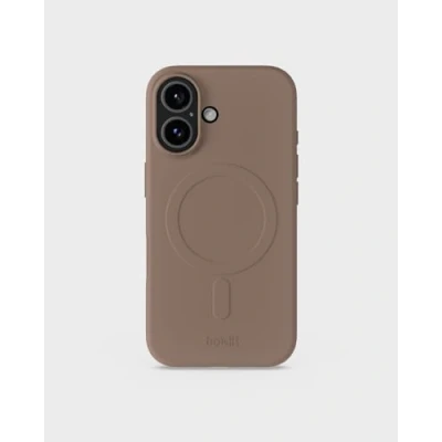Afbeelding van Holdit Soft MagSafe Case voor de Apple iPhone 16 Mocha Brown