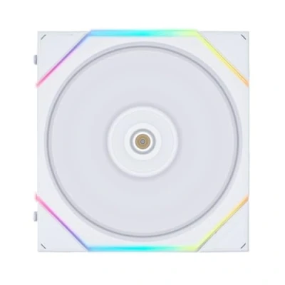 Afbeelding van Lian Li Uni Fan TL 140 ARGB White Ventilatorhuis 140mm 103.9 CFM 200 1800 RPM 29 dBA FDB 4 pin PMW L Connect 3 wit