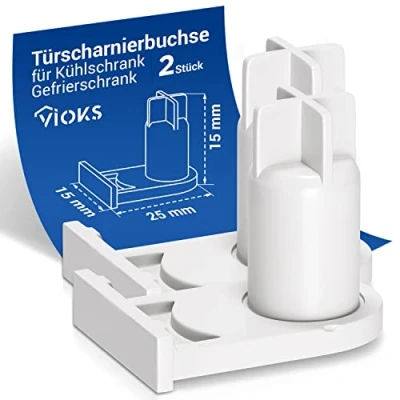 Afbeelding van 2 stuks vervangende deurscharnieren voor Bosch 00169301 169301 Miele 5384490 reservedeurscharnier koelkast
