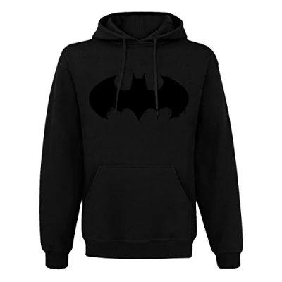 Afbeelding van Batman Pullover met capuchon voor, zwart.