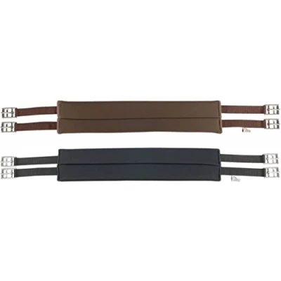Afbeelding van Harry&#039;s Horse Singel, Neopreen Glad Zwart 90cm