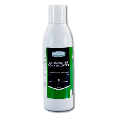 Afbeelding van BrandNewCake Cacaoboter Gekleurd Donker Groen 100ml
