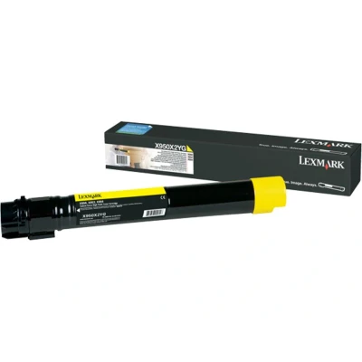 Afbeelding van Lexmark X950X2YG Toner Geel Extra hoge capaciteit